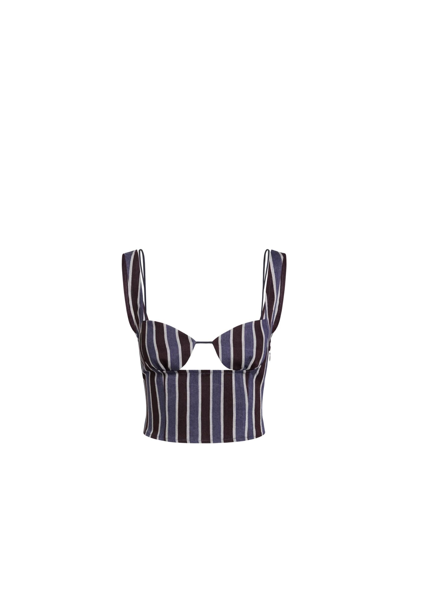 Odette Top - Navy Stripe