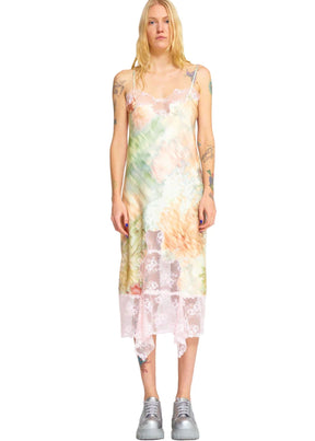 Light Chrysanthemum Meadow Gown Dress