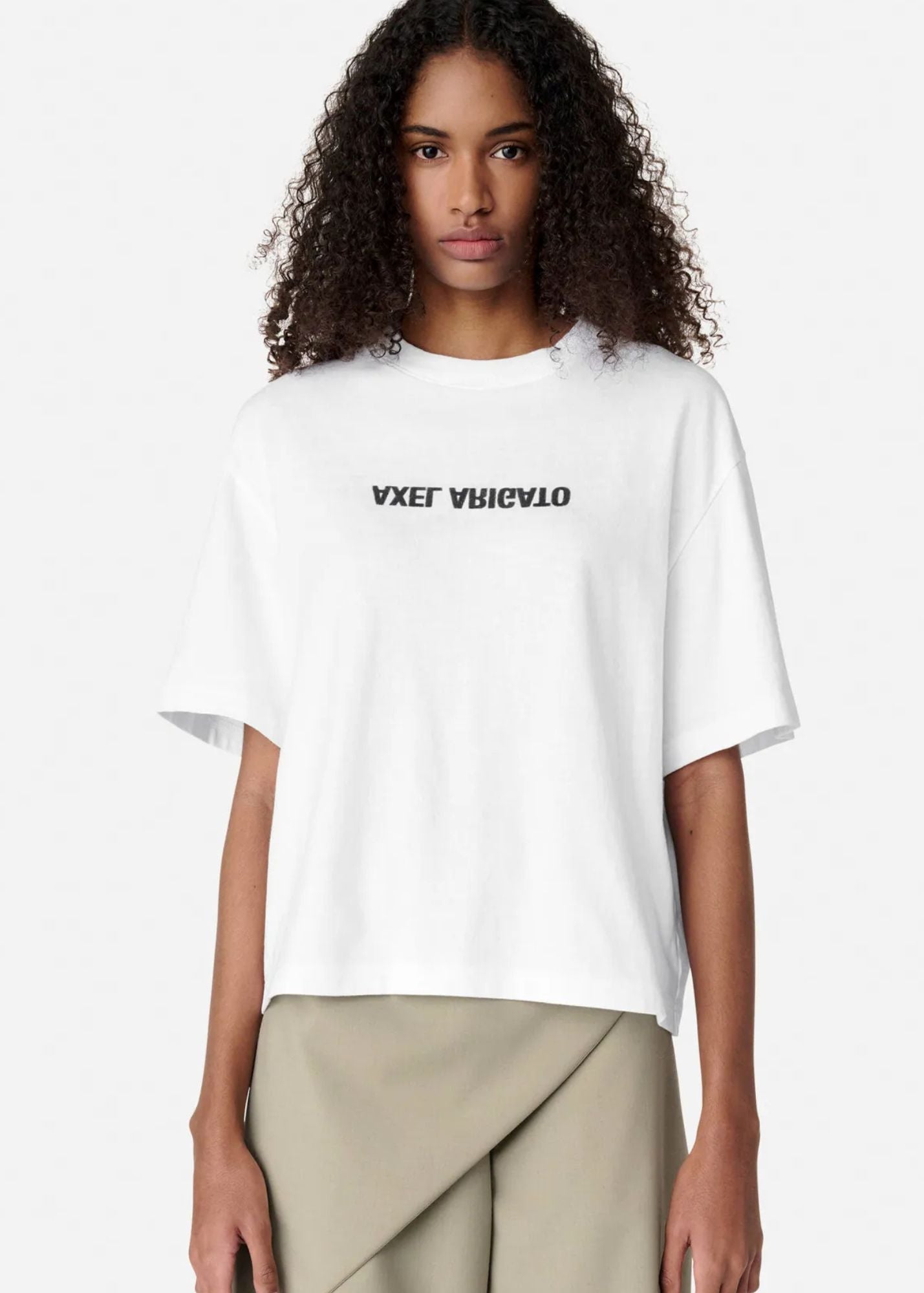 Distort T-Shirt-White