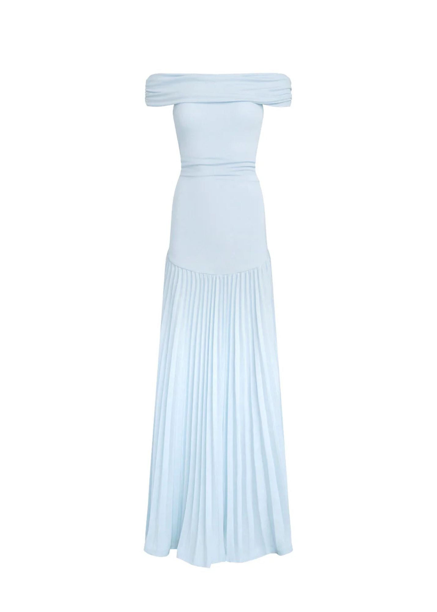 Field Of Dreams Maxi Dress-Soft Blue