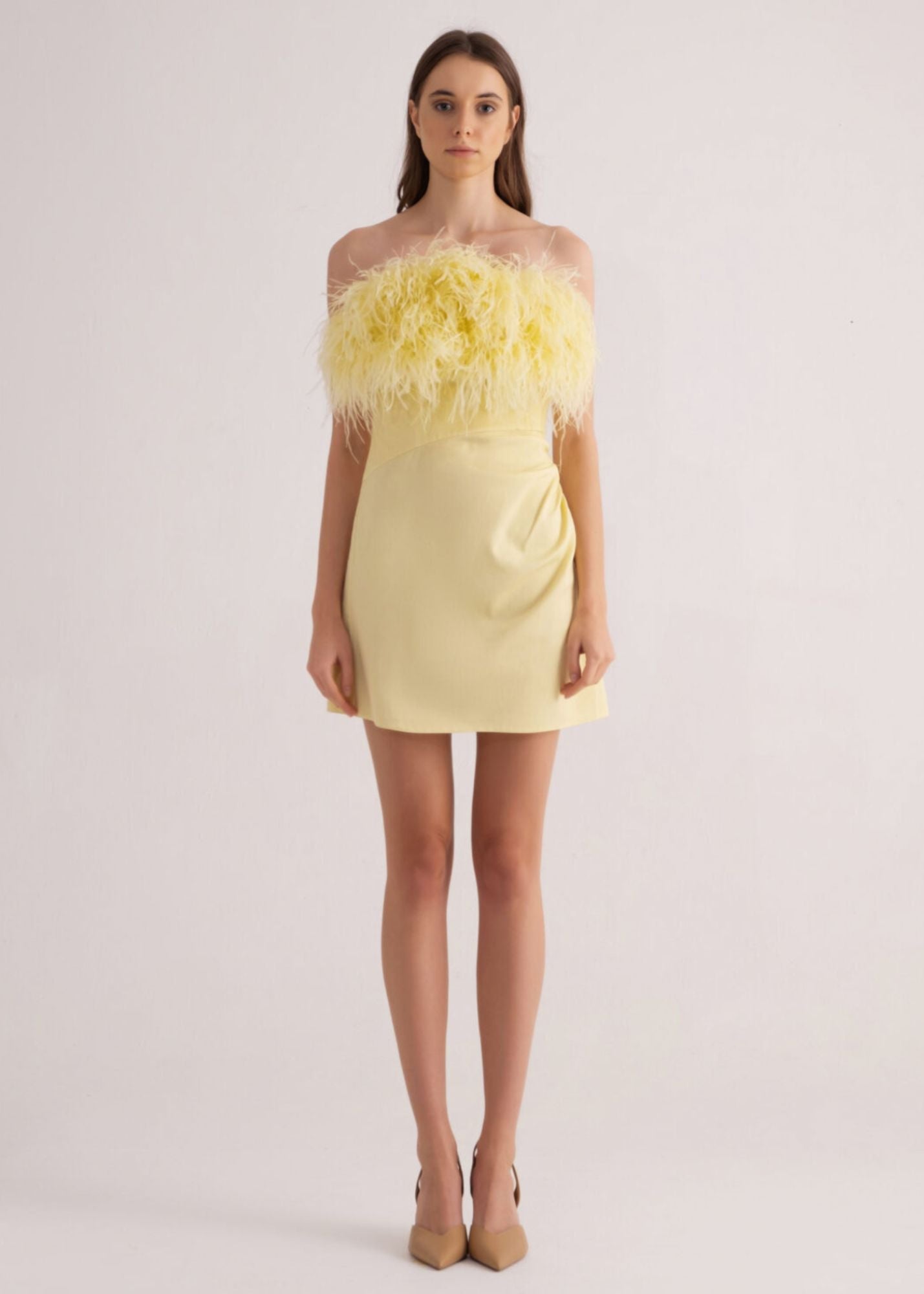 Yellow Feather - Dress