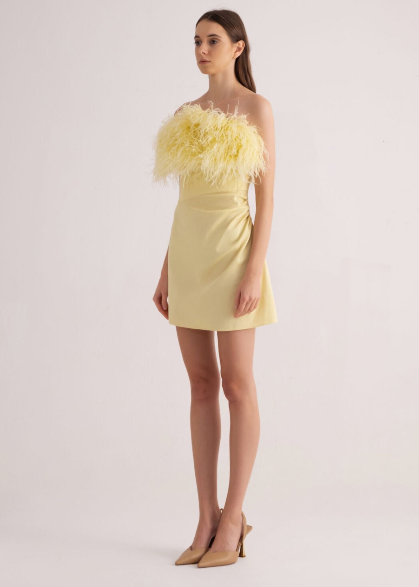 Yellow Feather - Dress