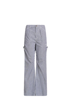 Miami Vice Pant - Navy Pinstripe