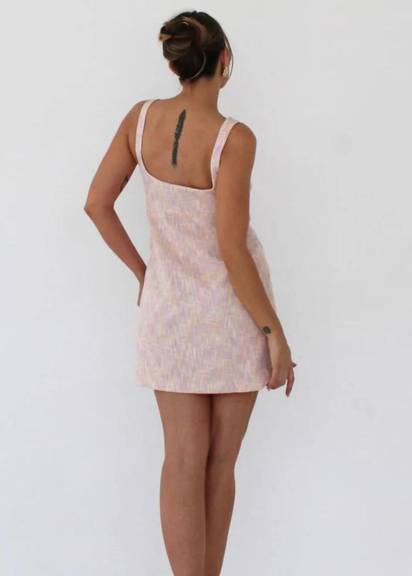 Summer Heights Mini Dress-Serbet