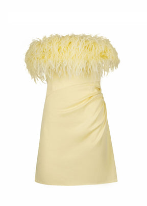 Yellow Feather - Dress