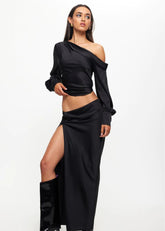 Daydream Off Shoulder Onyx Top