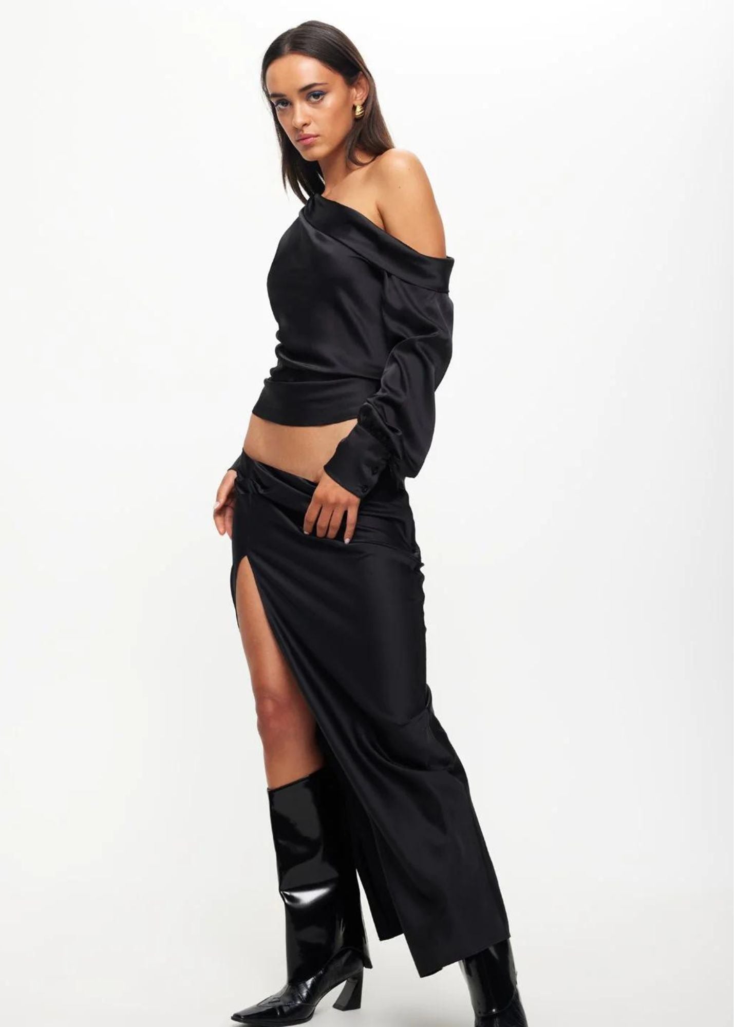 Daydream Off Shoulder Onyx Top