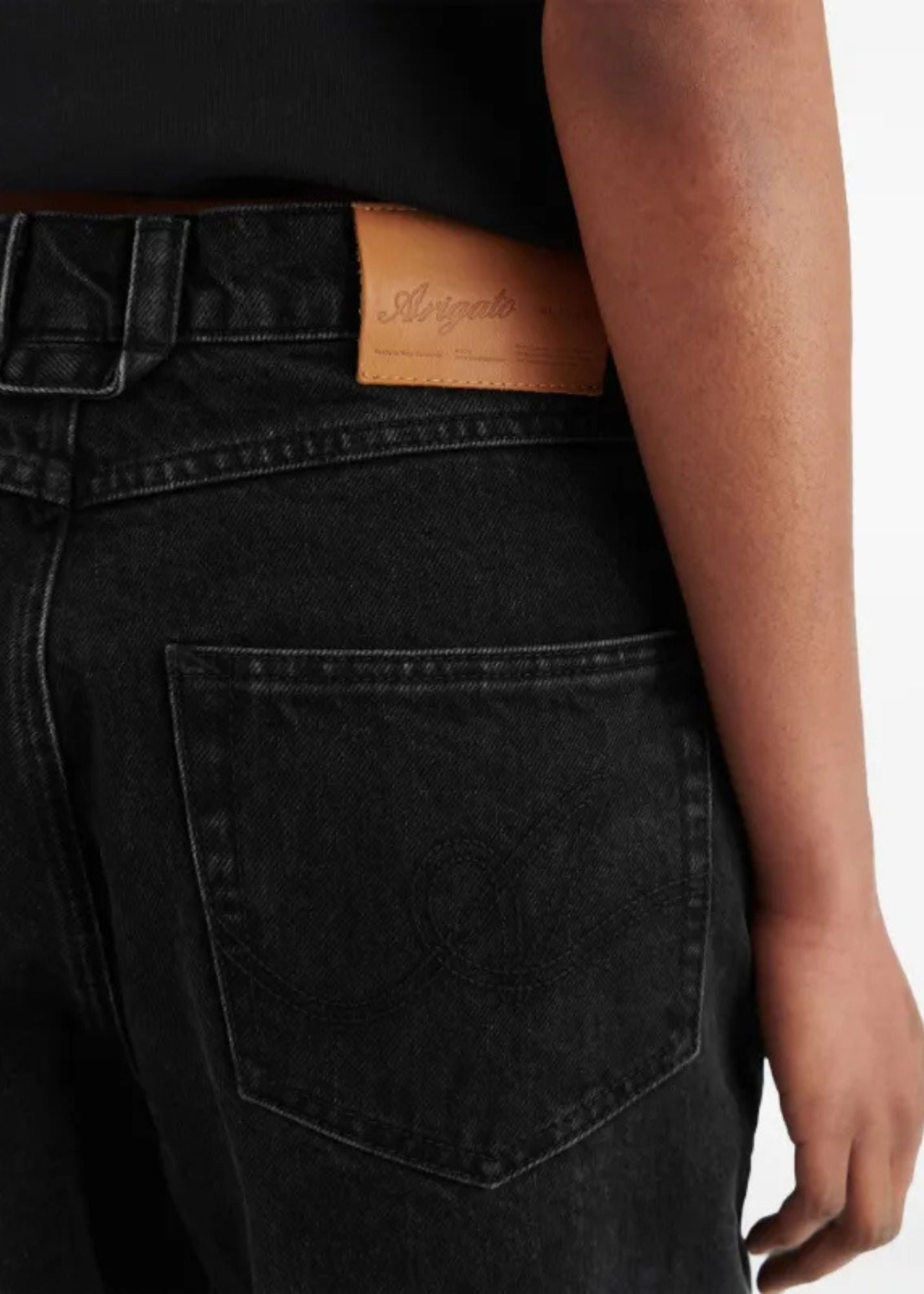 Sly Mid Rise Jeans-Washed Black