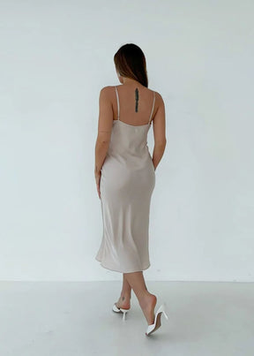 Moonlight Slip Dress - Dove