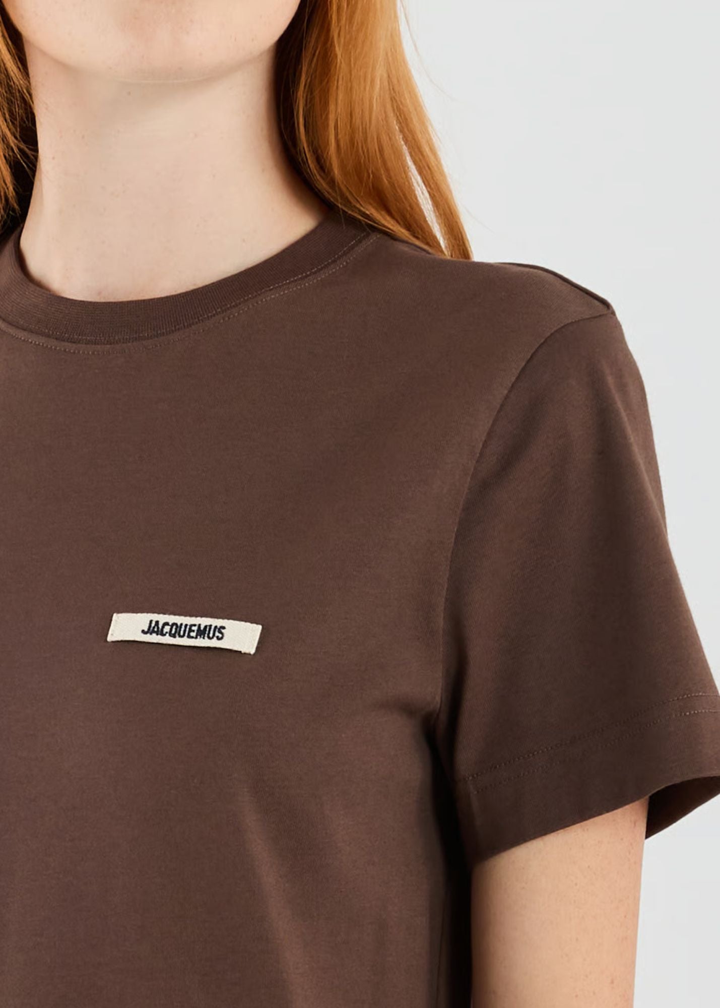 The Gros Grain T-Shirt-Brown