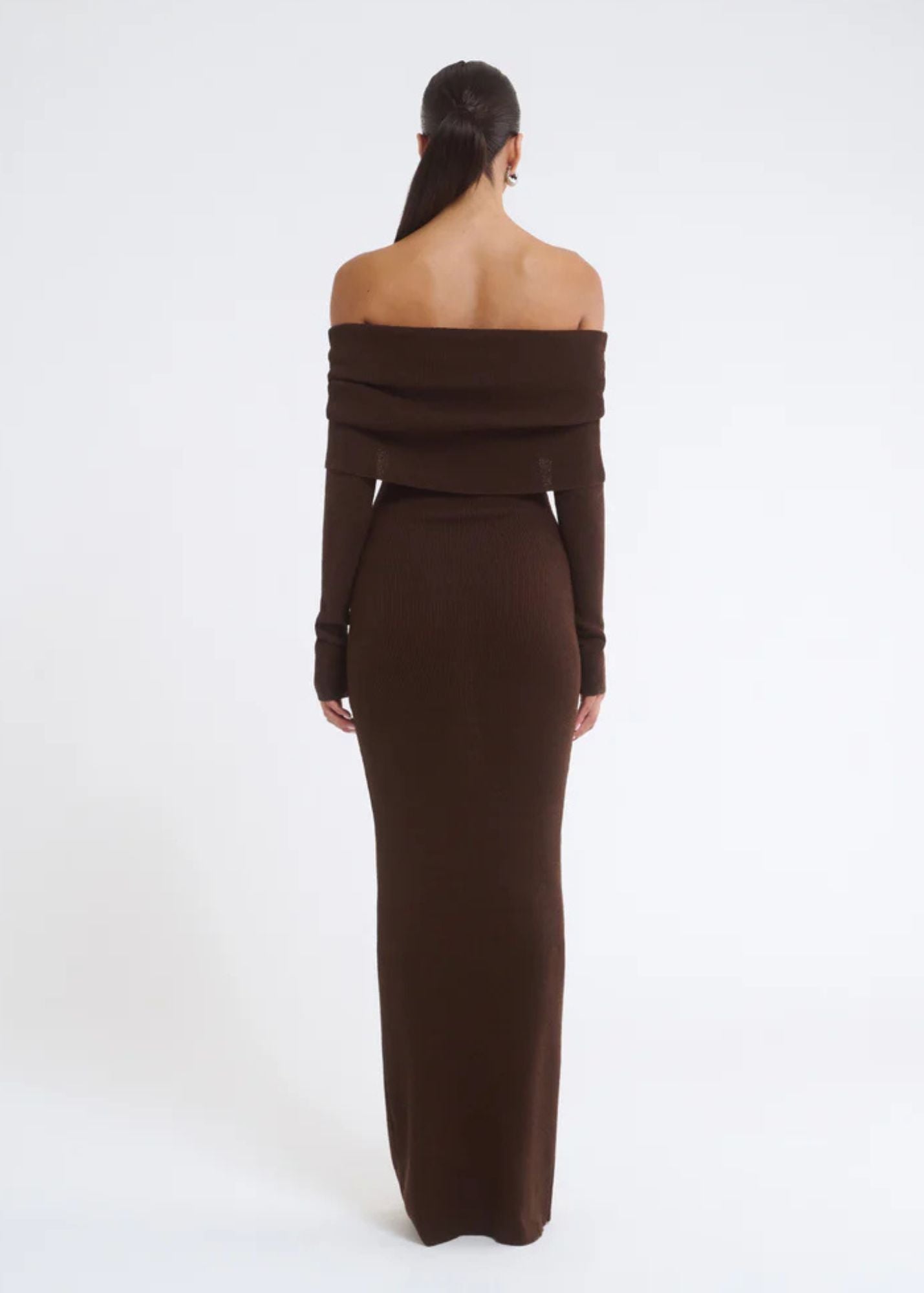 Winona Maxi Dress-Espresso
