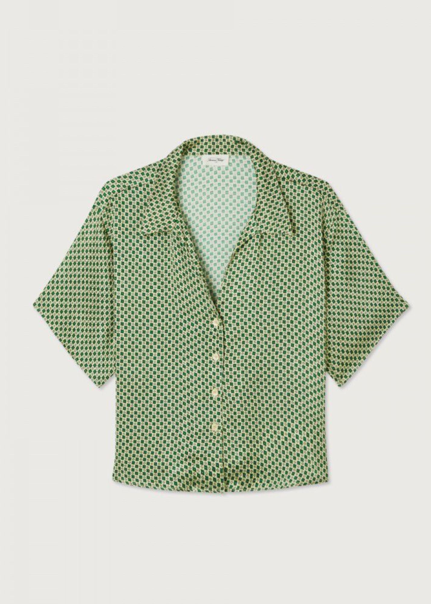 Shaning Shirt-Aramande Green