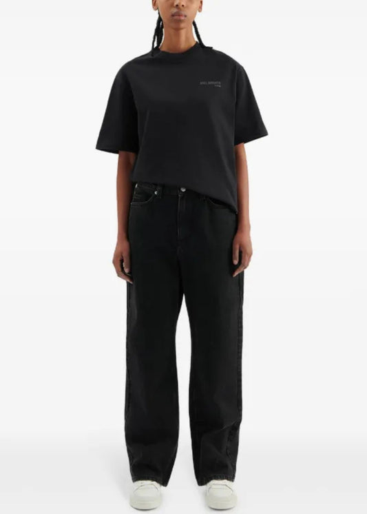 Sly Mid Rise Jeans-Washed Black