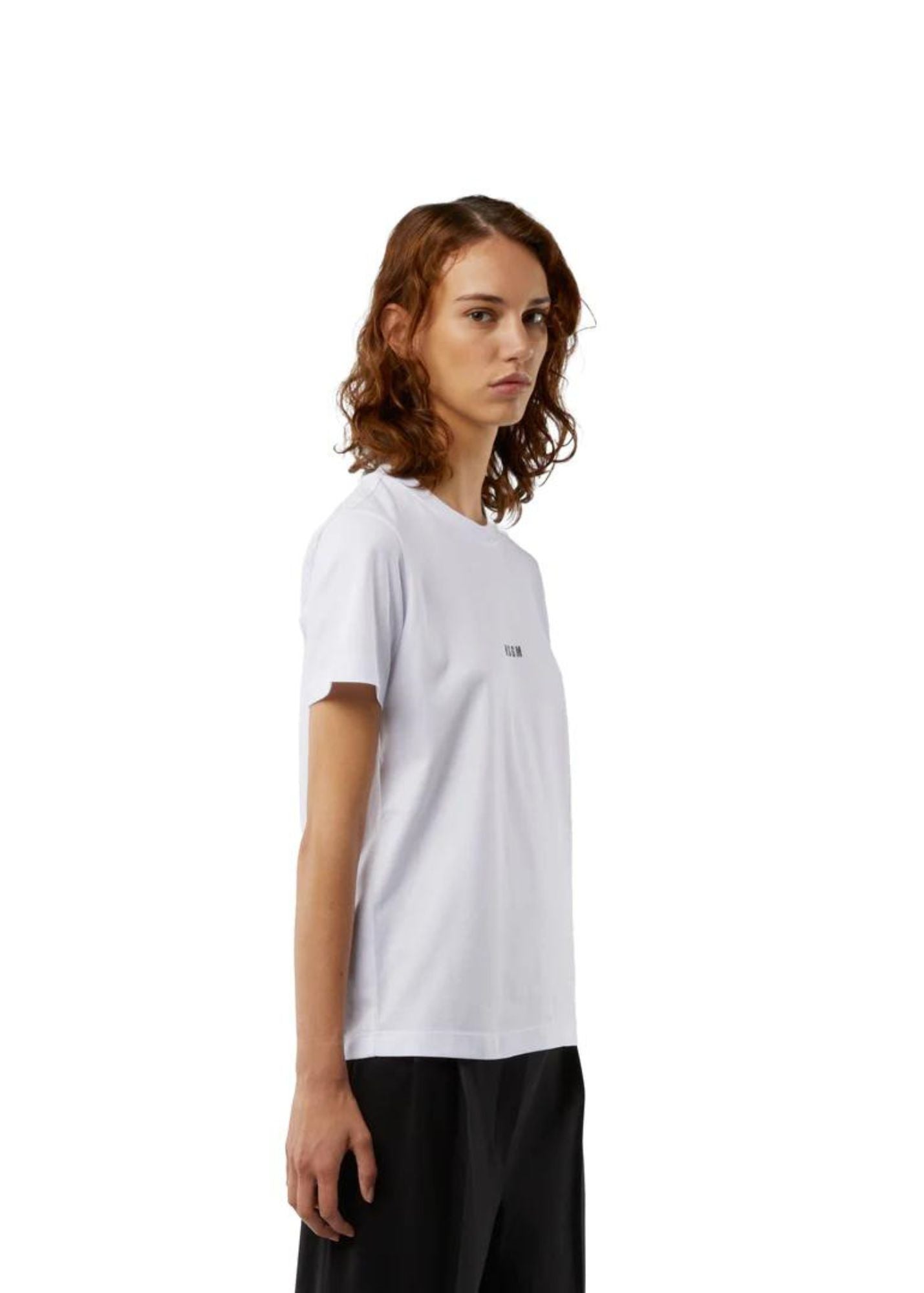 Micro Logo White T-shirt