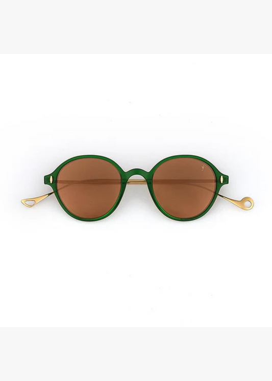Elizabeth-Transparent Green/Bronze