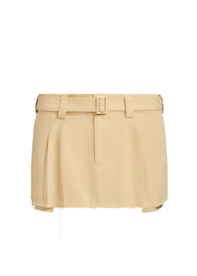 Elle Mini Skirt - Camel