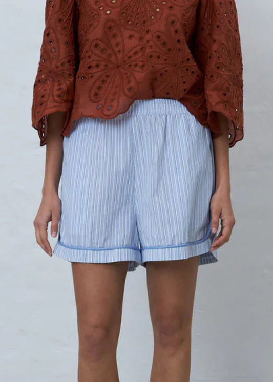 Pyjamas Short-White/Blue