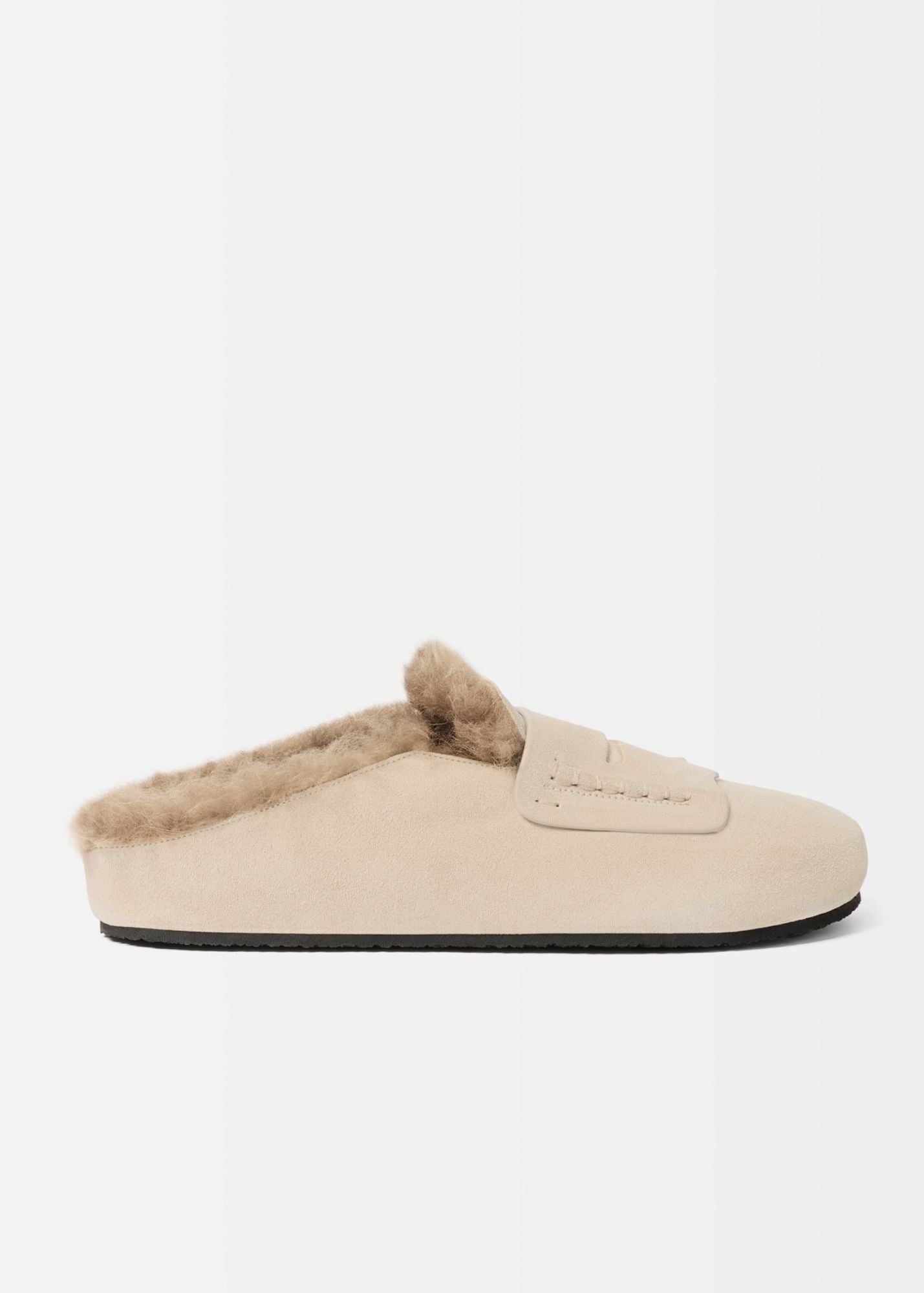 The Mocassins Mules-Beige - Pop Up Concepts