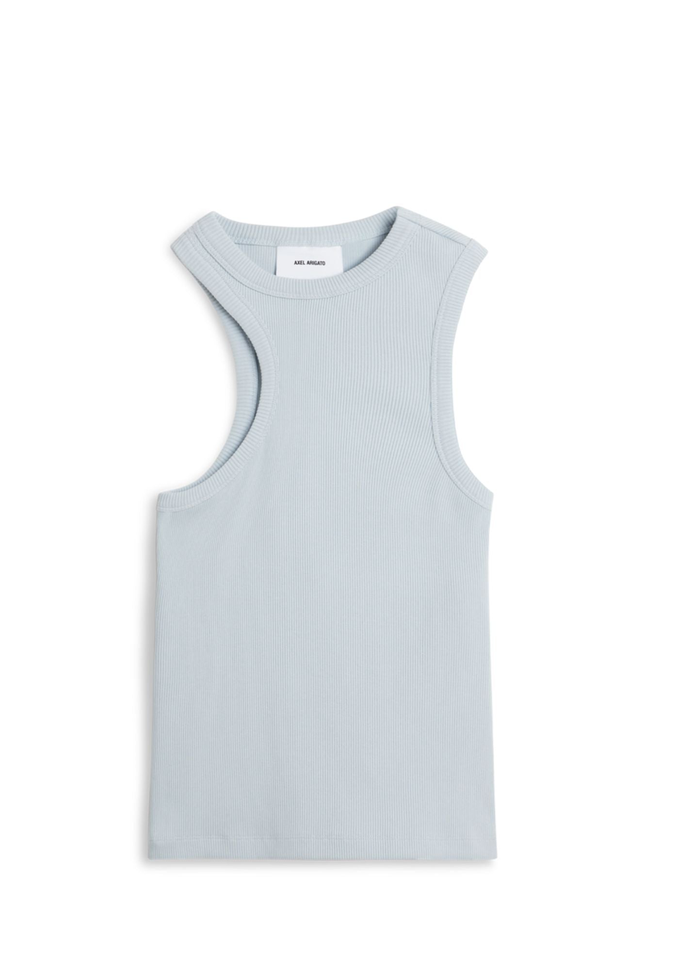 Scoop Tank Top-Light Blue