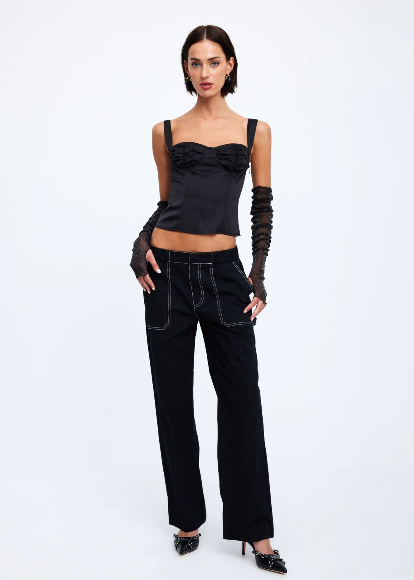 Fountain Tailored Pant - Onyx