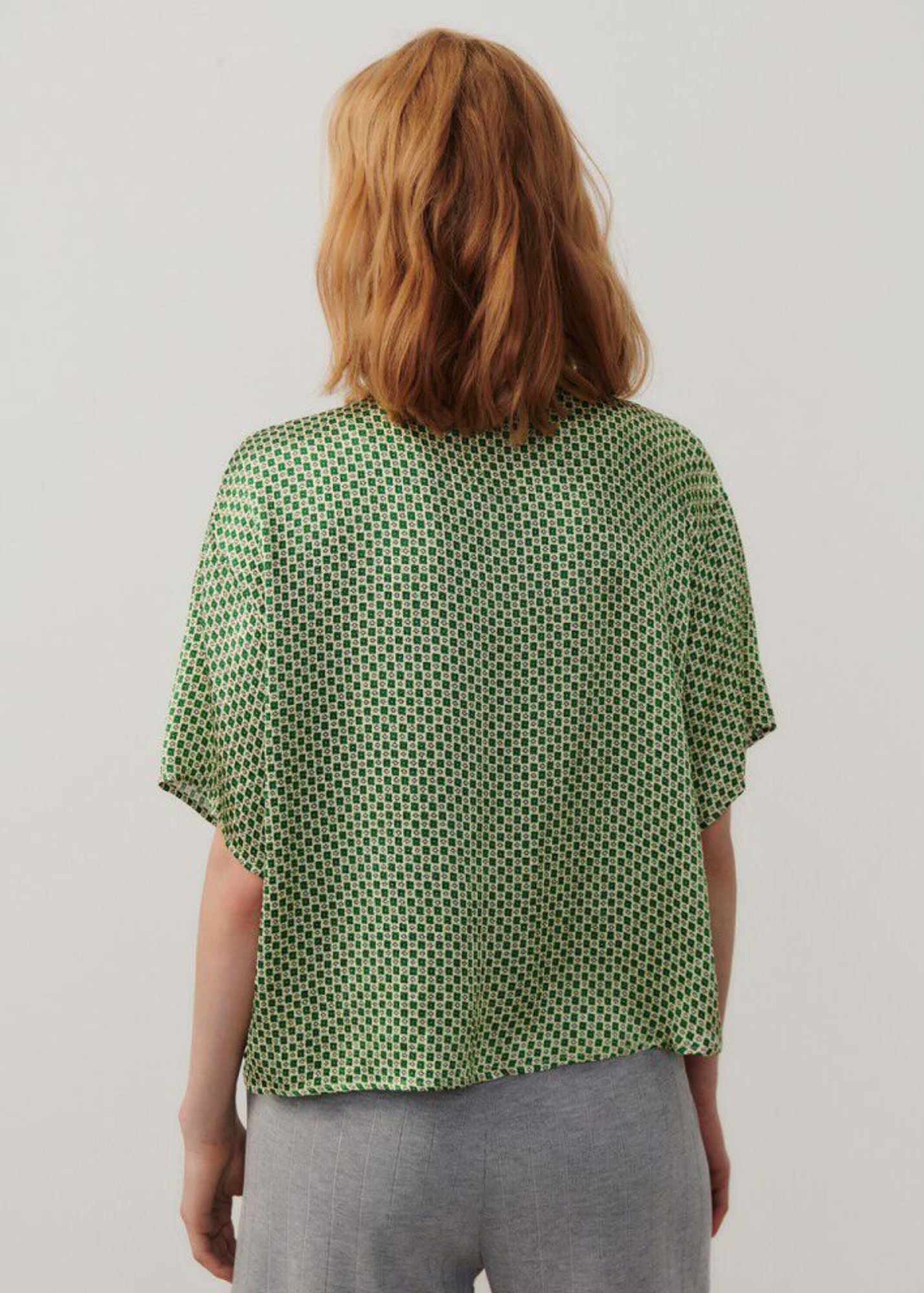 Shaning Shirt-Aramande Green