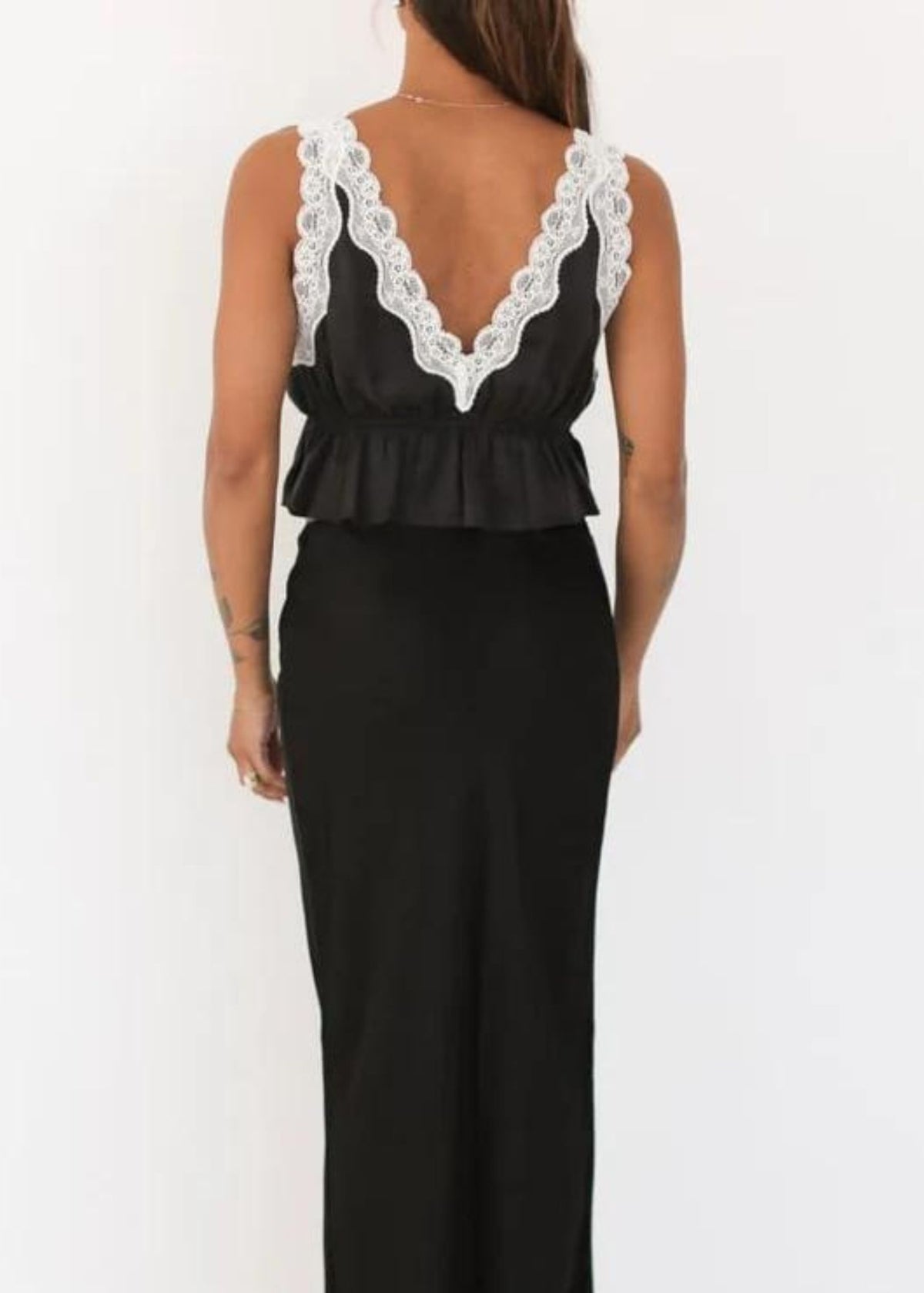 Lady Lace Top-Tuxedo