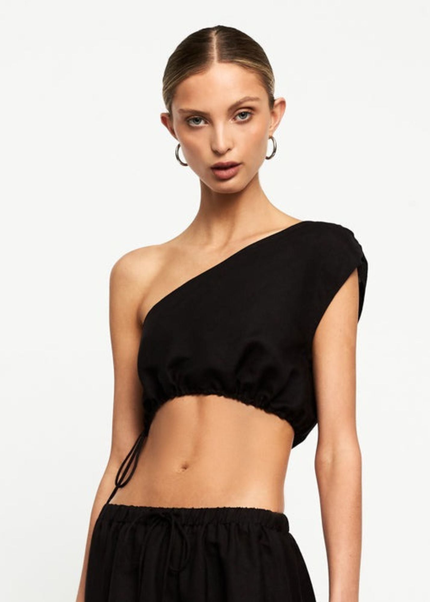 Alexandria Crop Top - Black