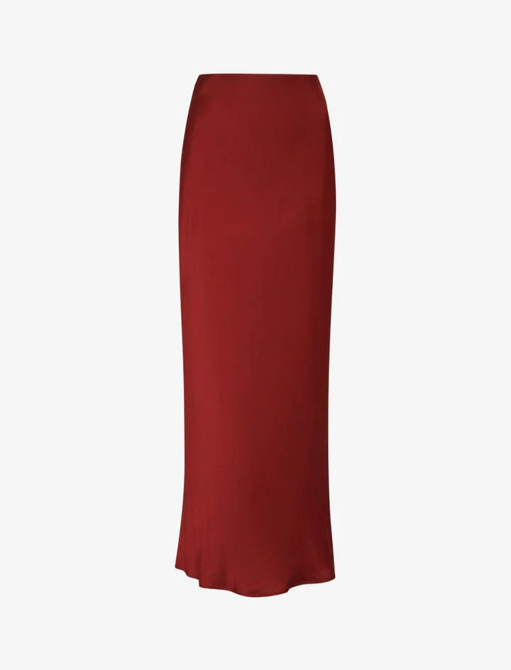 Archive Bias Maxi Dress-Crimson